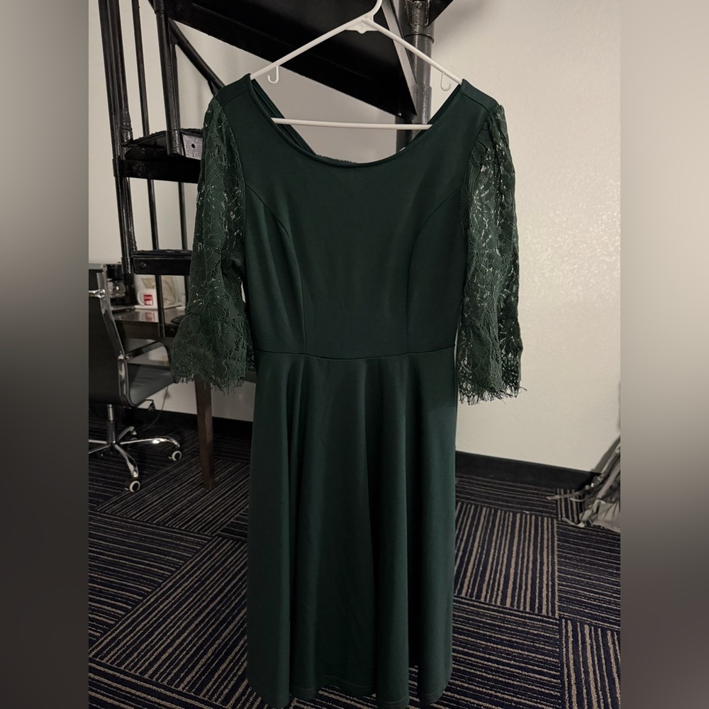 Jasambac Dark Green Dress